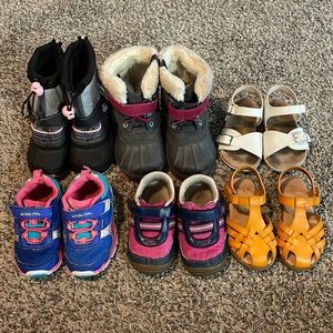• Toddler Girl Shoe Lot •